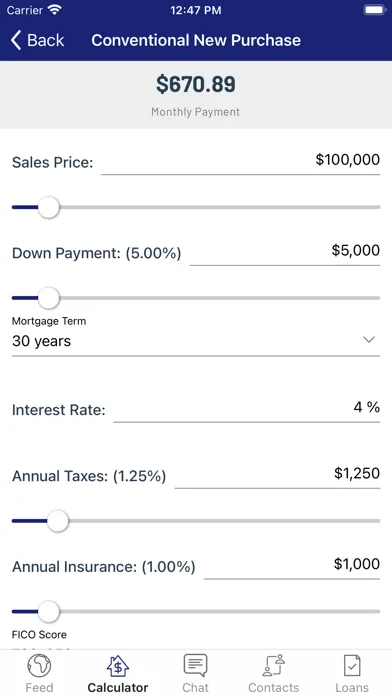 Скриншоты American Financial Network App