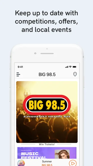 Скриншоты BIG 98.5 Albuquerque
