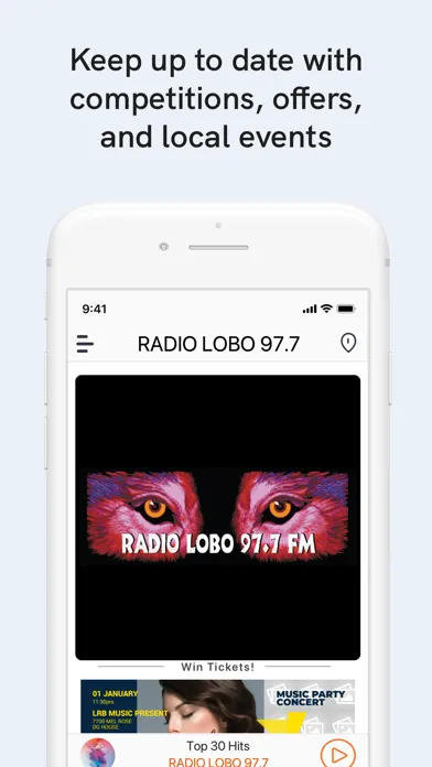 Capturas de pantalla de RADIO LOBO 97.7