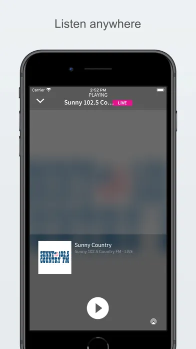 Sunny Country 102.5應用截圖
