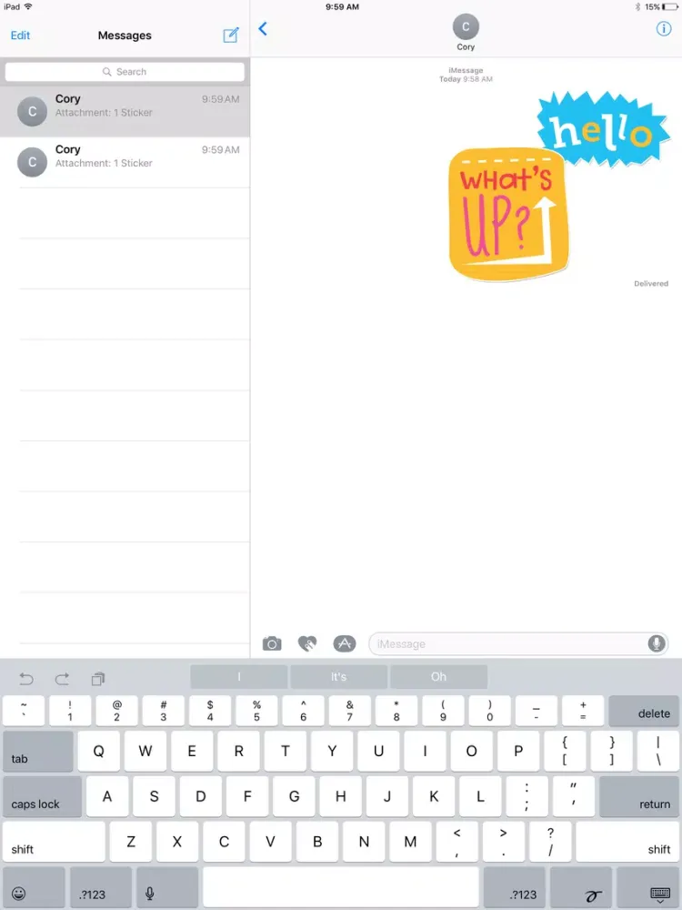 Скриншоты Verbalicious Sticker Pack iPad 