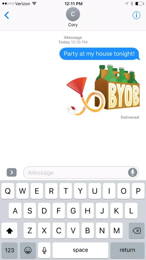 Zrzuty ekranu Get Tipsy Sticker Pack