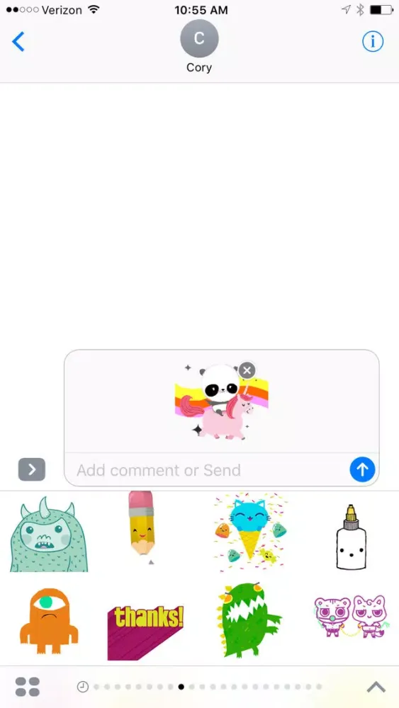 justWink Winks Sticker Pack Ekran Görüntüleri