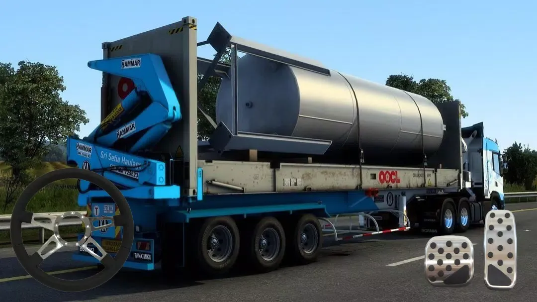 Ảnh chụp màn hình của Truck Cargo Simulator Games