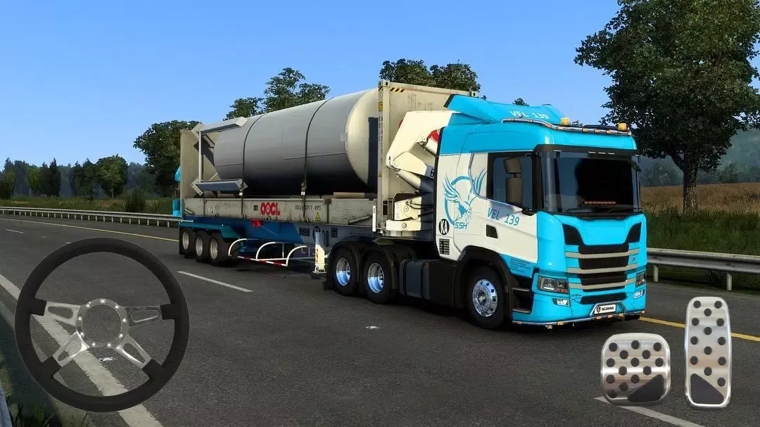 Ảnh chụp màn hình của Truck Cargo Simulator Games
