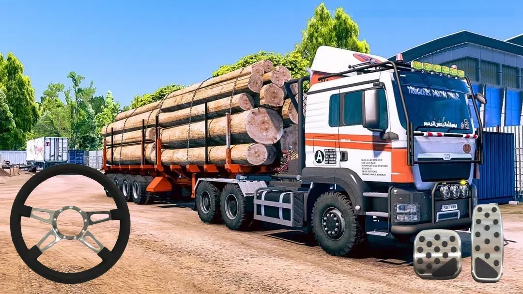 Ảnh chụp màn hình của Truck Cargo Simulator Games