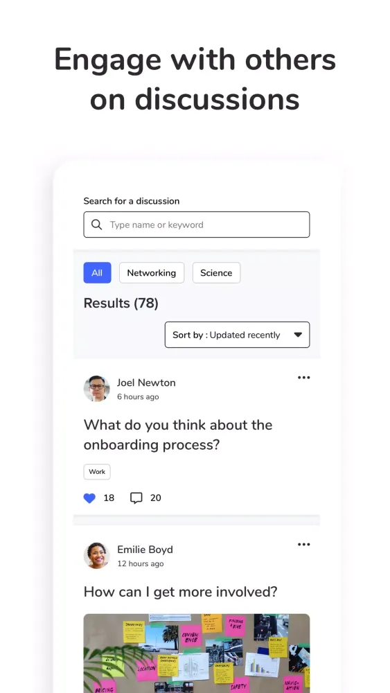 ภาพหน้าจอของ ALF Connect