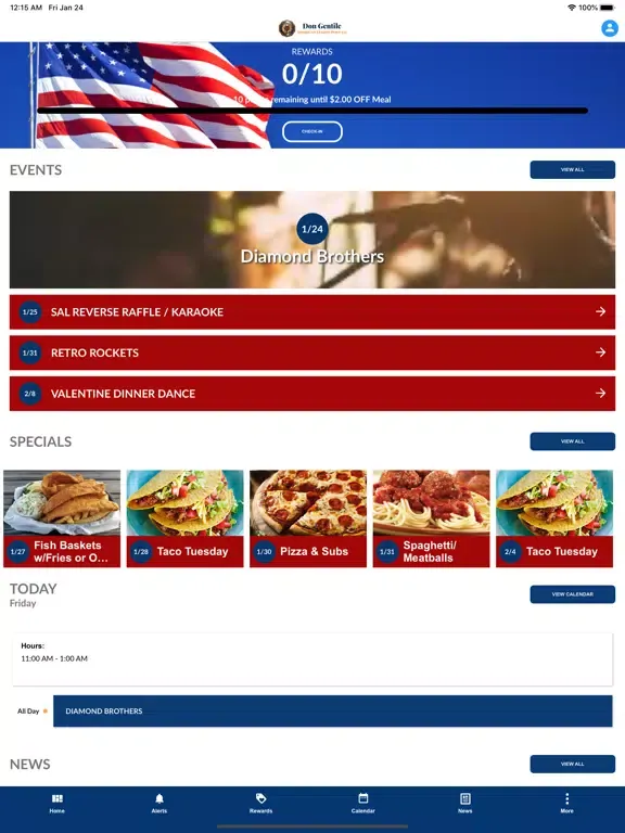 Скриншоты American Legion Post #532 iPad 