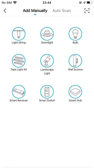 Captures d'écran de Spektrum+ Smart Lighting