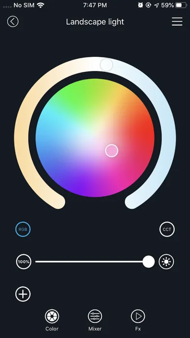 Captures d'écran de Spektrum+ Smart Lighting