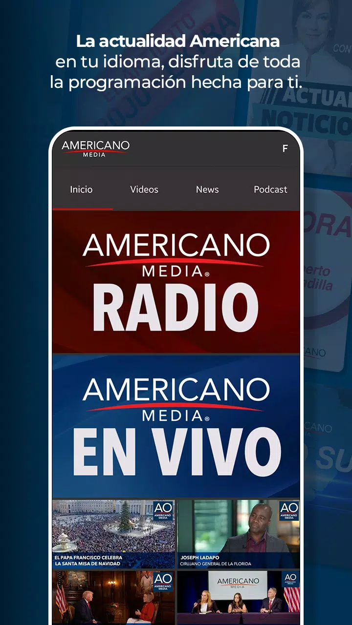 Americano Media Screenshots
