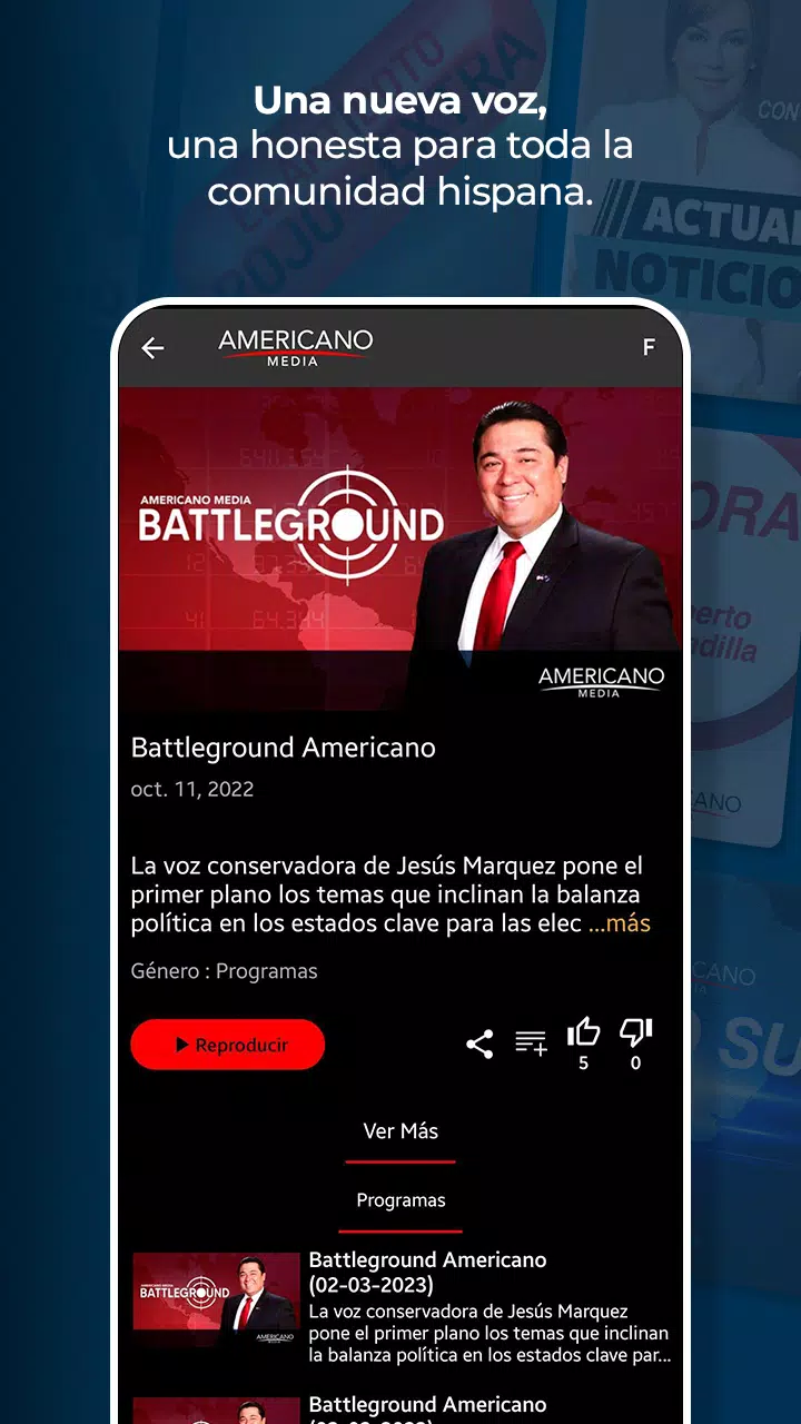 Americano Media Screenshots