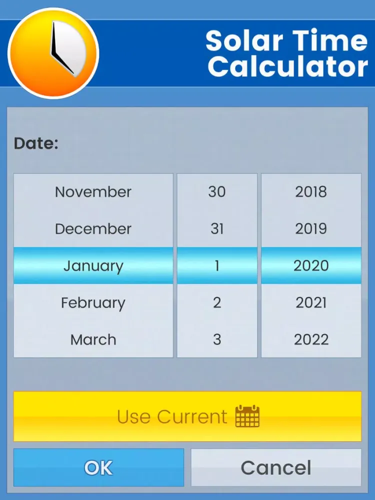 تصاویر Solar Time Calculator iPad 
