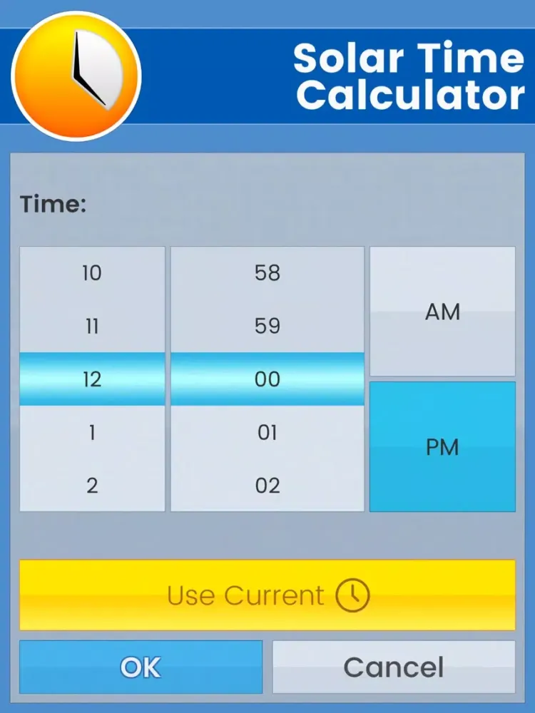 تصاویر Solar Time Calculator iPad 