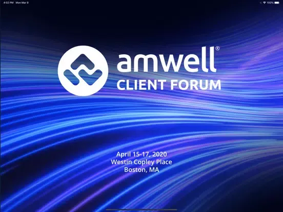 Capturas de tela do American Well Client Forum iPad 