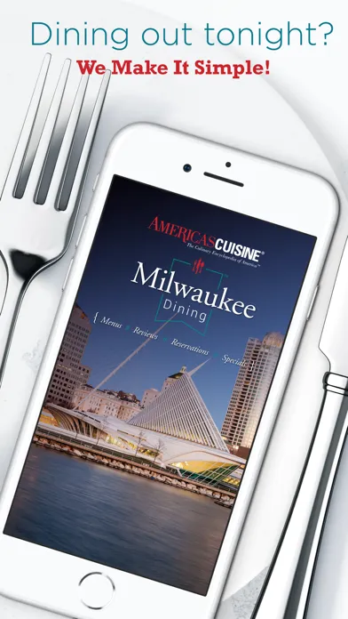 Tangkapan skrin Milwaukee Dining