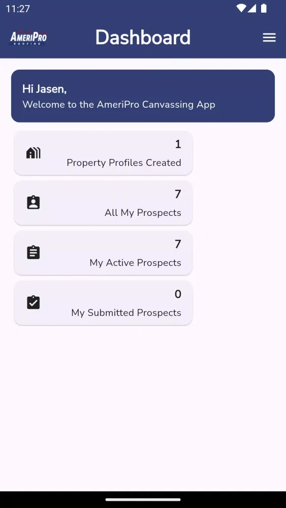 AmeriPro Canvassing應用截圖