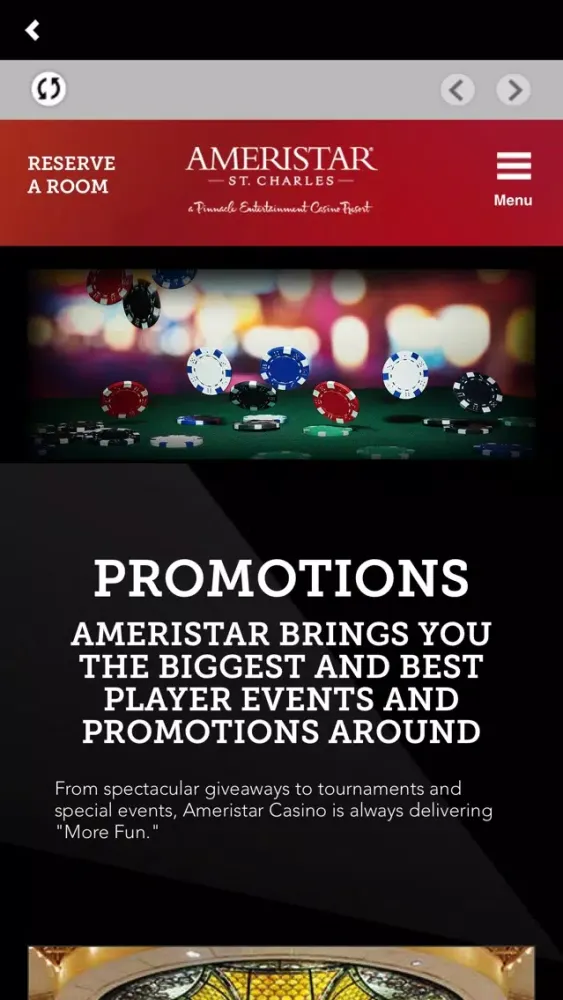 Captures d'écran de Ameristar St. Charles