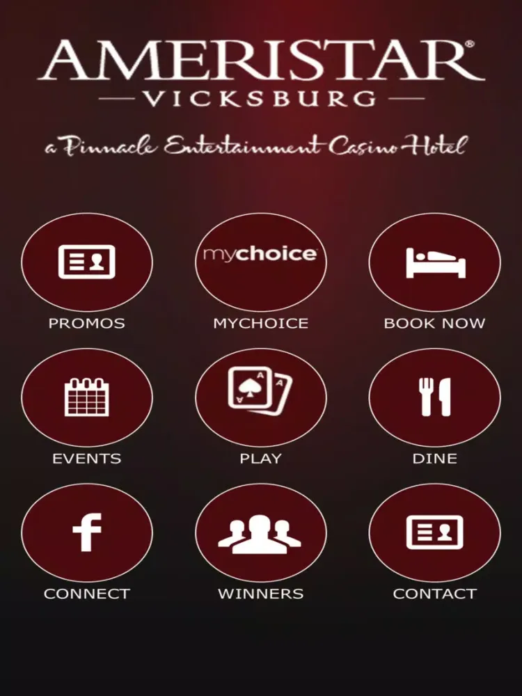 Ameristar Vicksburg iPad 应用截图