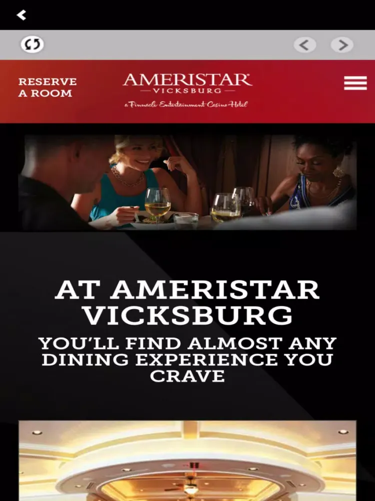 Ameristar Vicksburg iPad 应用截图