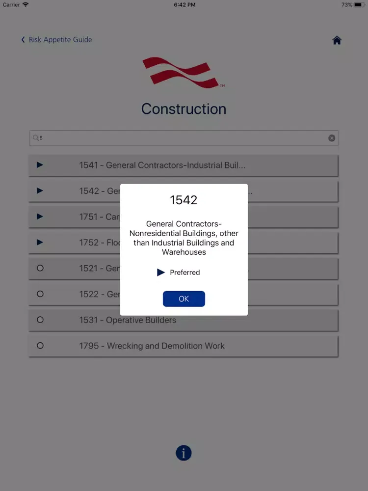Amerisure PFS® Mobile Platform iPad  سکرین شاٹس