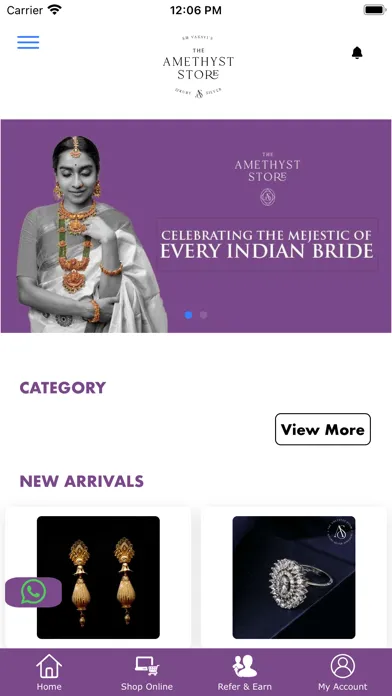 Capturas de tela do The Amethyst Store