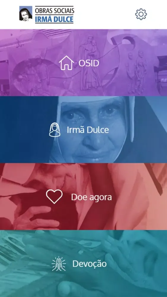 Tangkapan layar Obras Sociais Irmã Dulce