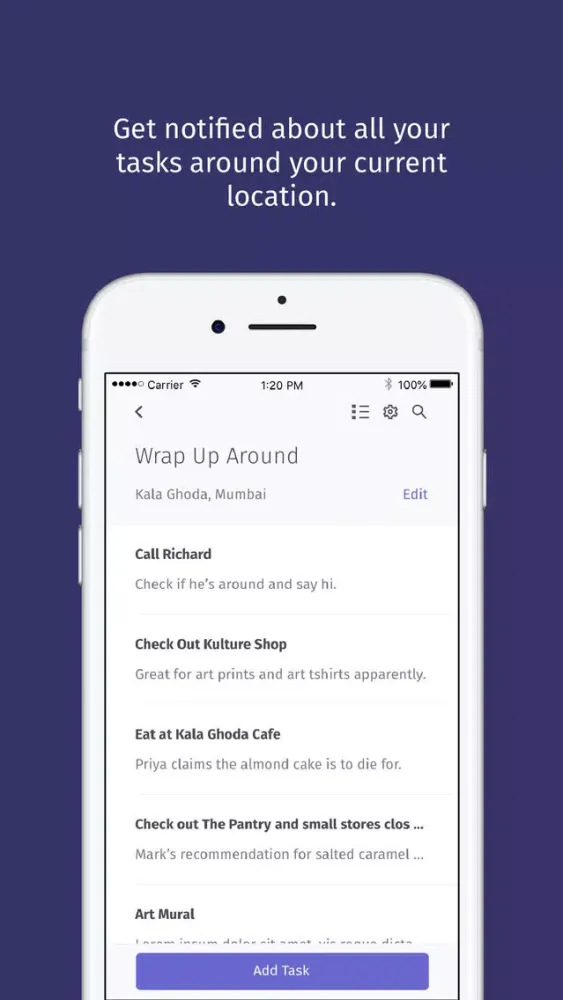 Anon Tasks Screenshots