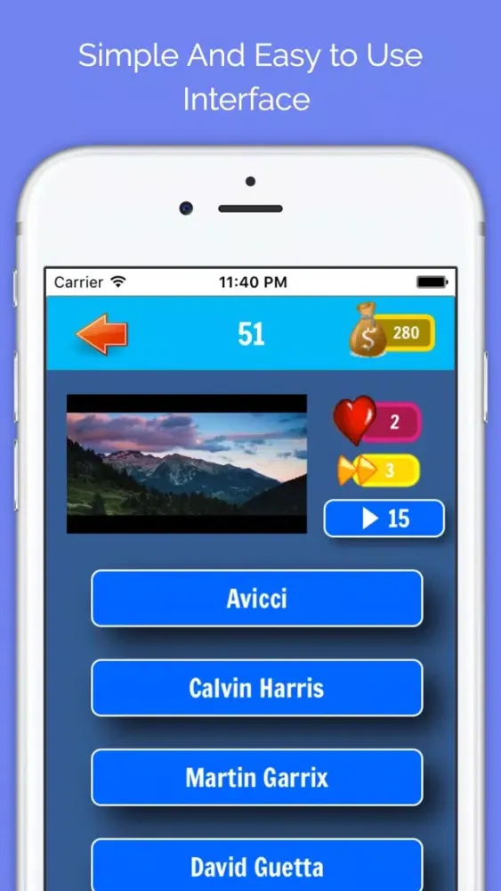 Capturas de tela do Guess The Song - Song Quiz With Sound Clips