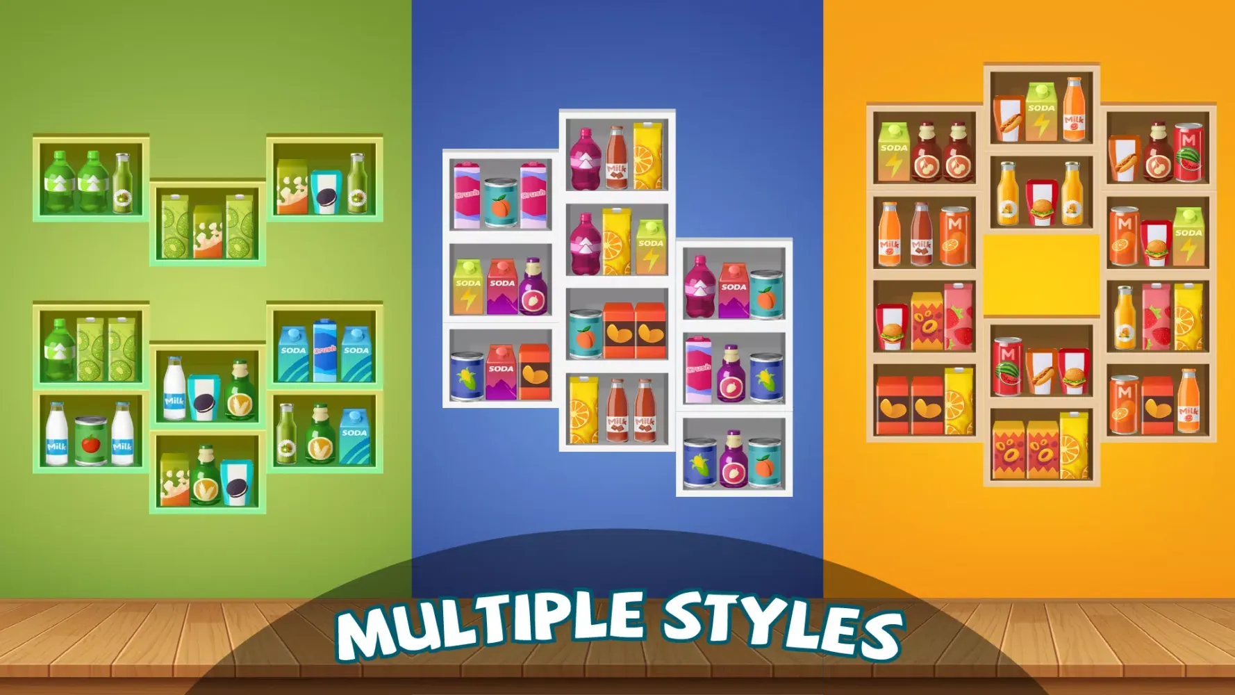 Ảnh chụp màn hình của Sort Master: Goods Triple
