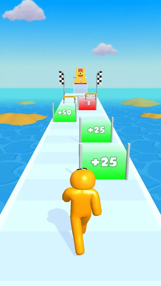 Capturas de tela do Slime Stickman Run: Level Dash