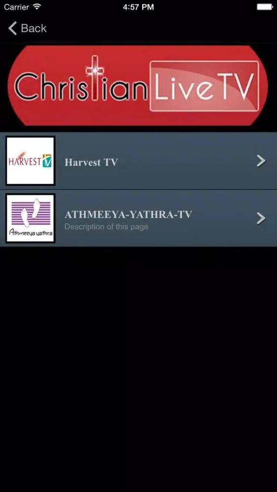 Capturas de pantalla de ChristianLiveTV