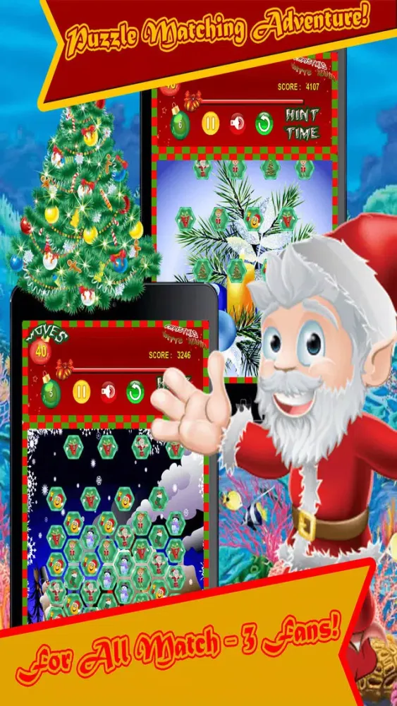 Captures d'écran de Christmas Gift Mania - A list of Gifts to Discover and Match them Free Game