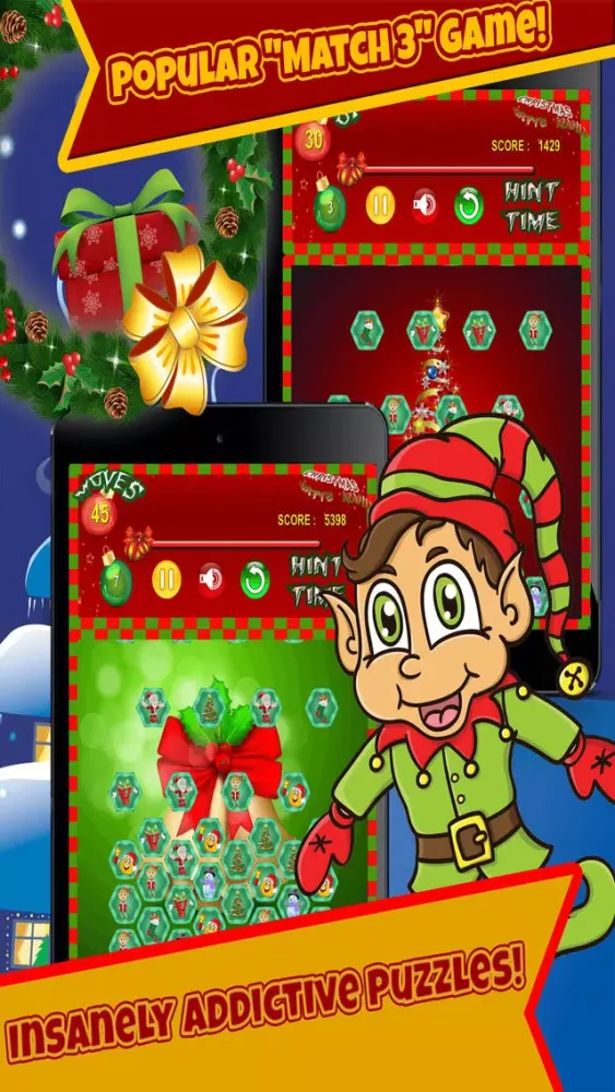 Captures d'écran de Christmas Gift Mania - A list of Gifts to Discover and Match them Free Game