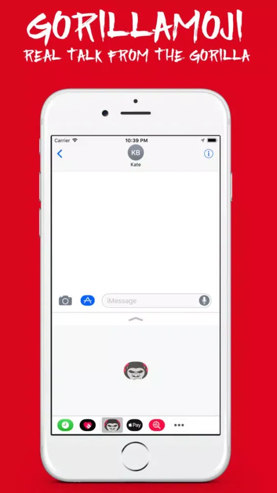 GorillaMoji Sticker Pack स्क्रीनशॉट