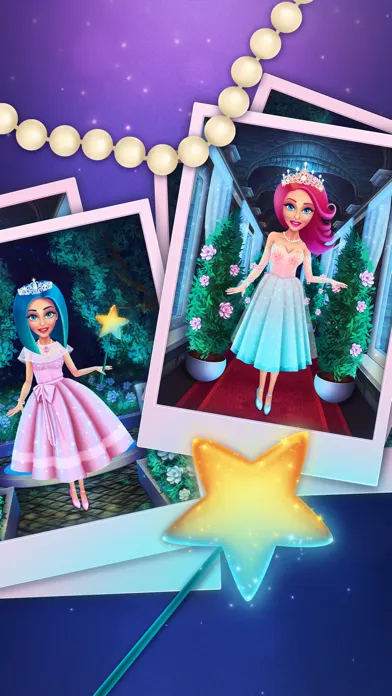 Capturas de tela do Princess Dress Up - Choose Fashionable Outfit for Beauty Models