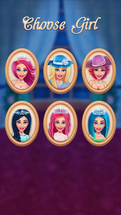 Capturas de tela do Princess Dress Up - Choose Fashionable Outfit for Beauty Models