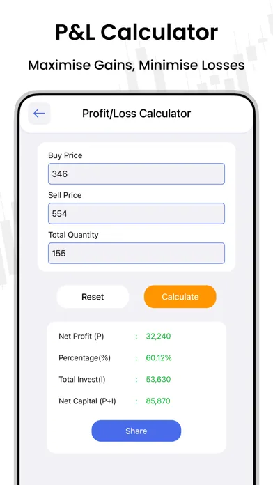 Trade Calculator, Stock Market应用截图