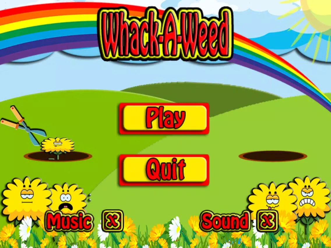 Tangkapan layar Whack A Weed iPad 