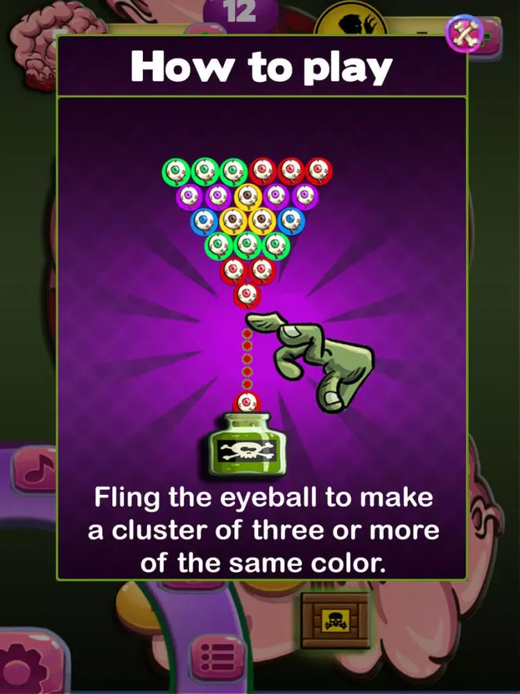 تصاویر Zombie Eyeballz iPad 