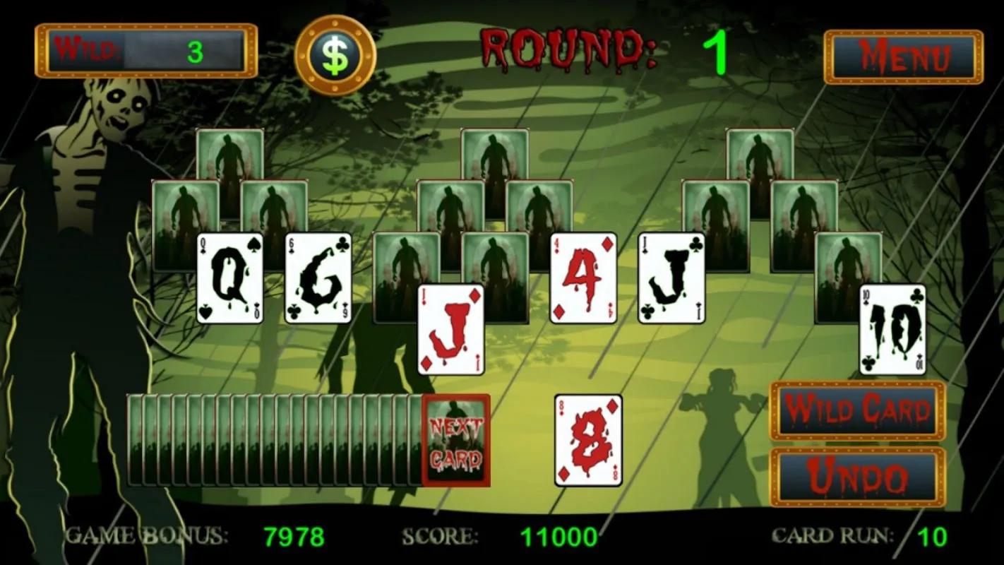 Capturas de tela do Zolitaire Free