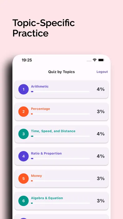 Captures d'écran de 11+ Maths Prep Smart Study Hub