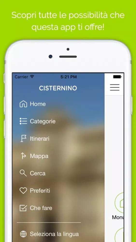 Tangkapan skrin Cisternino Amica