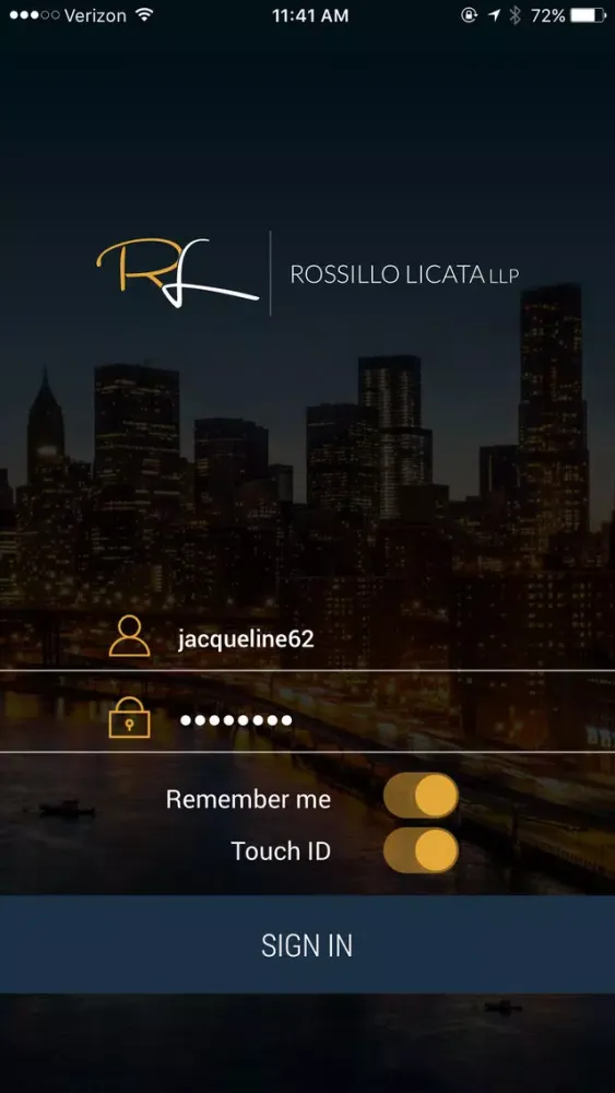 Rossillo Licata LLP स्क्रीनशॉट