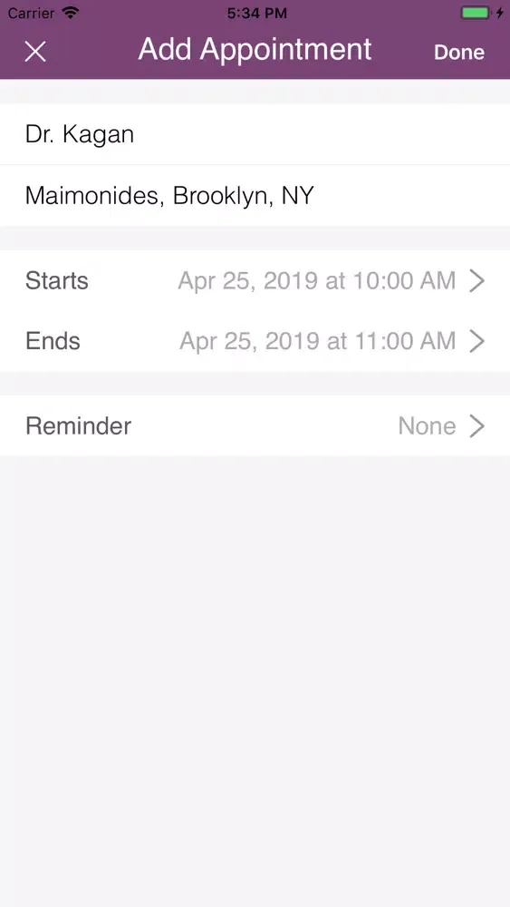 Galafold® MyDay – US Version Screenshots