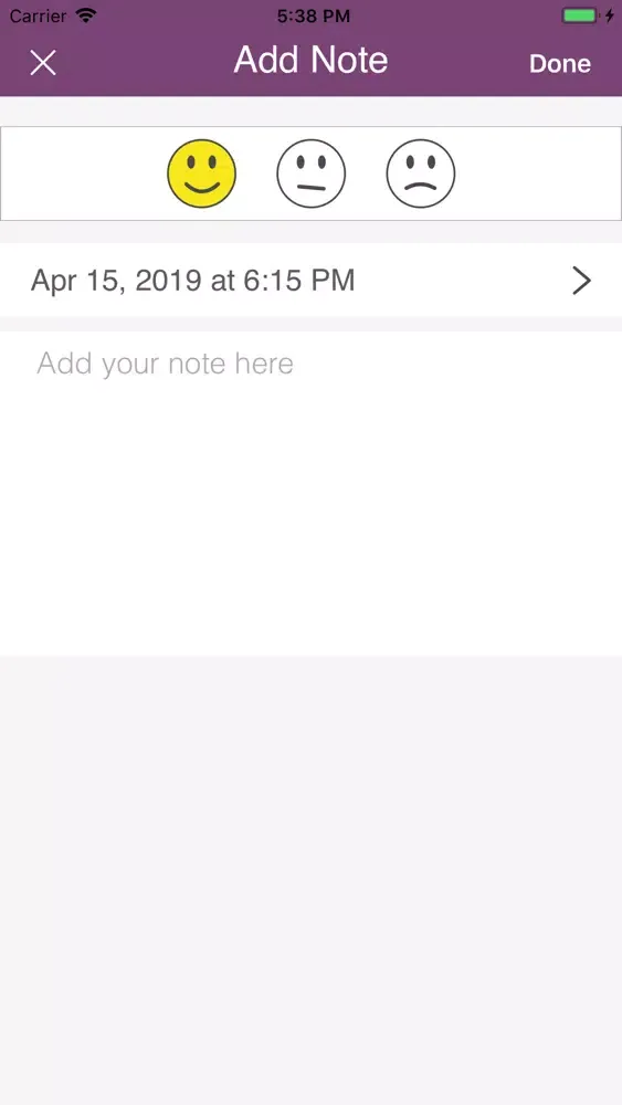 Galafold® MyDay – US Version Screenshots