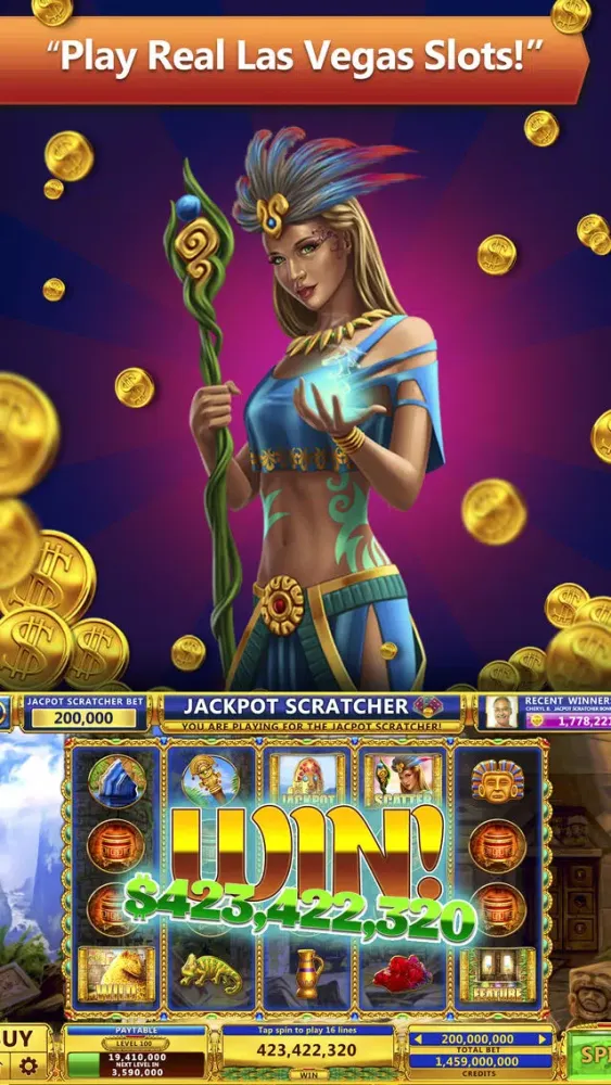 Ảnh chụp màn hình của Hot Slot Fortune:Jackpot Craze