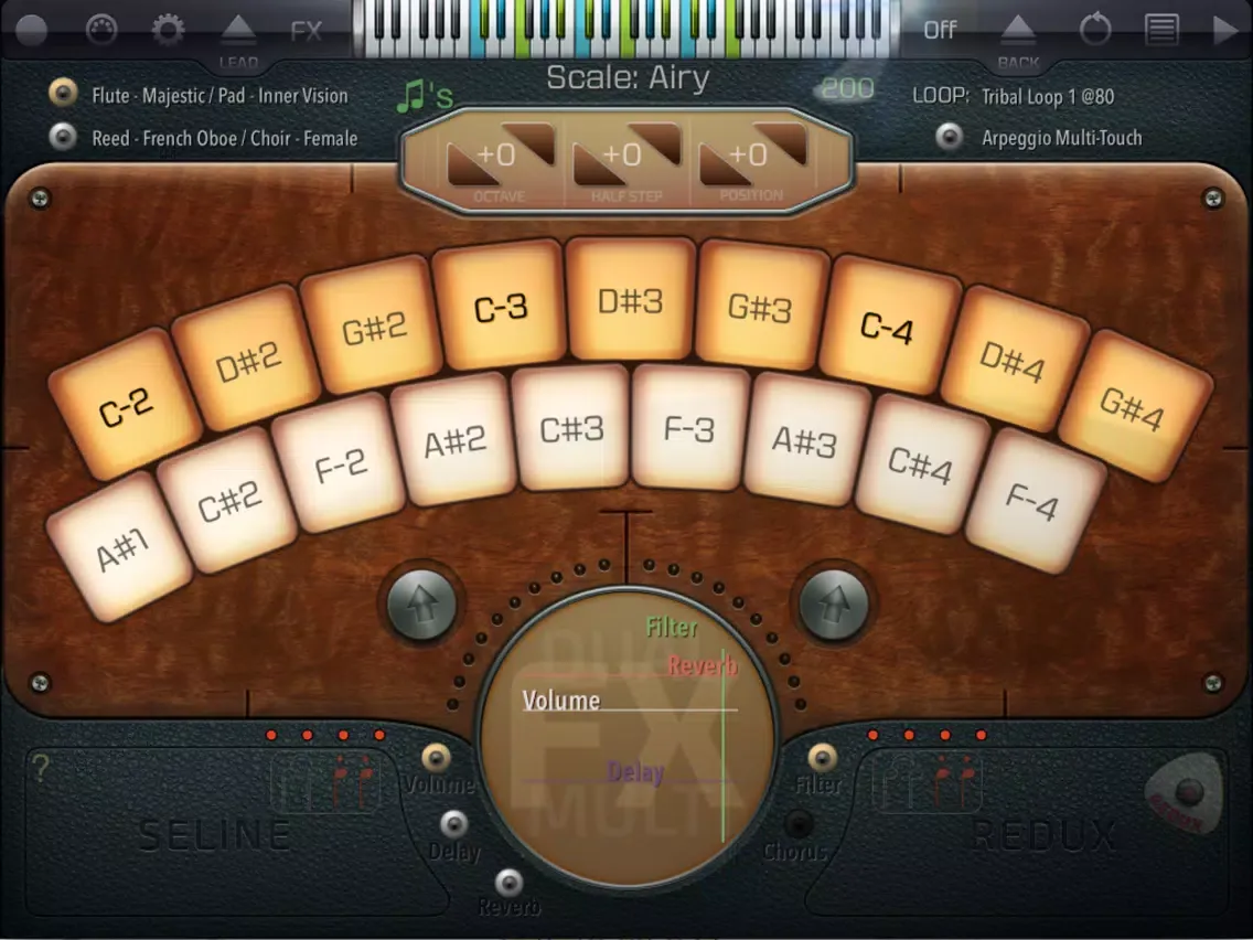 Seline Redux Pro Synth iPad  スクリーンショット