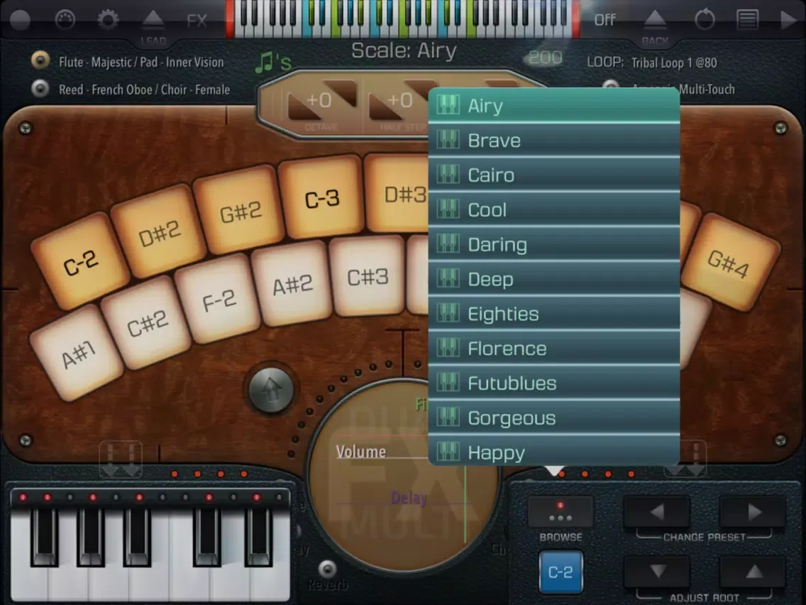 Скриншоты Seline Redux Synth iPad 