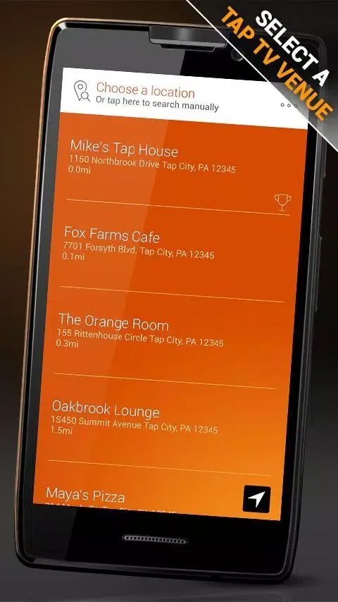 Tap TV سکرین شاٹس